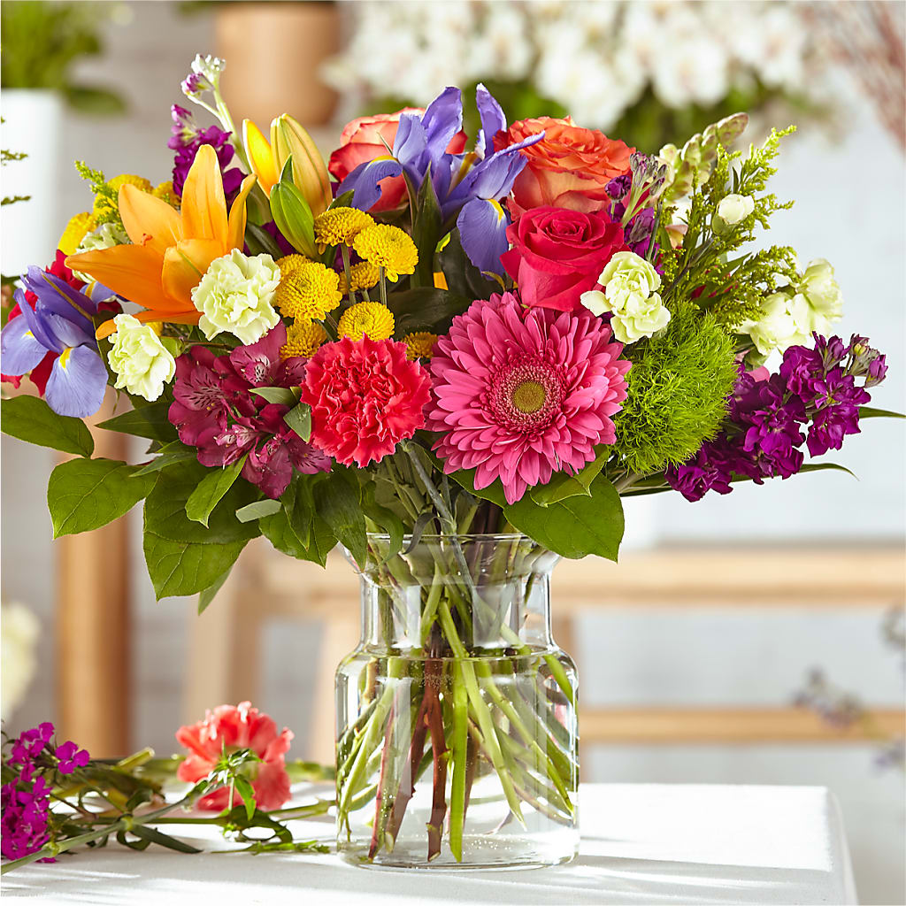 Bold & Bright – A Florist Original – Family Fare Supermarkets #3785, Omaha NE
