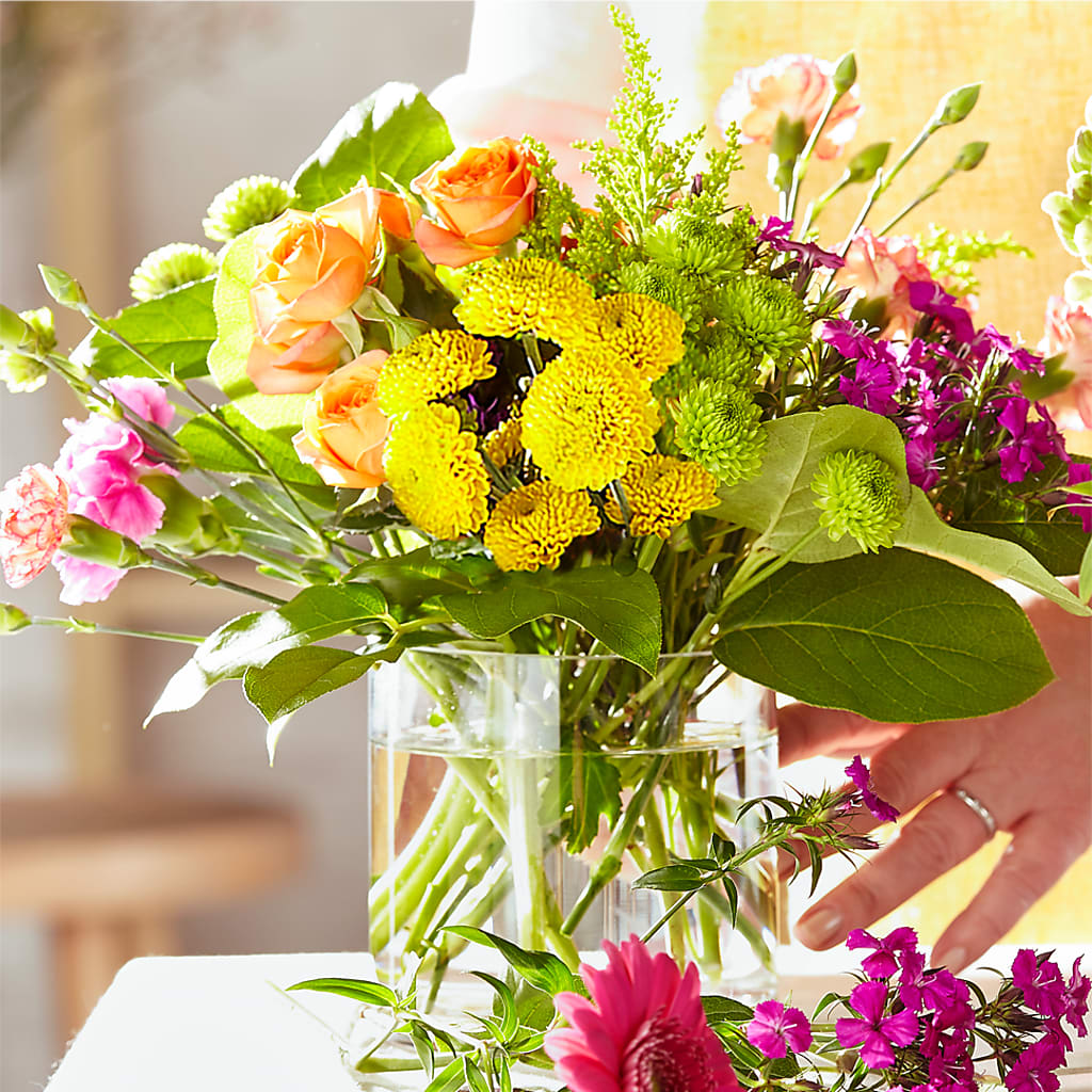 Bold & Bright – A Florist Original – Family Fare Supermarkets #3785, Omaha NE