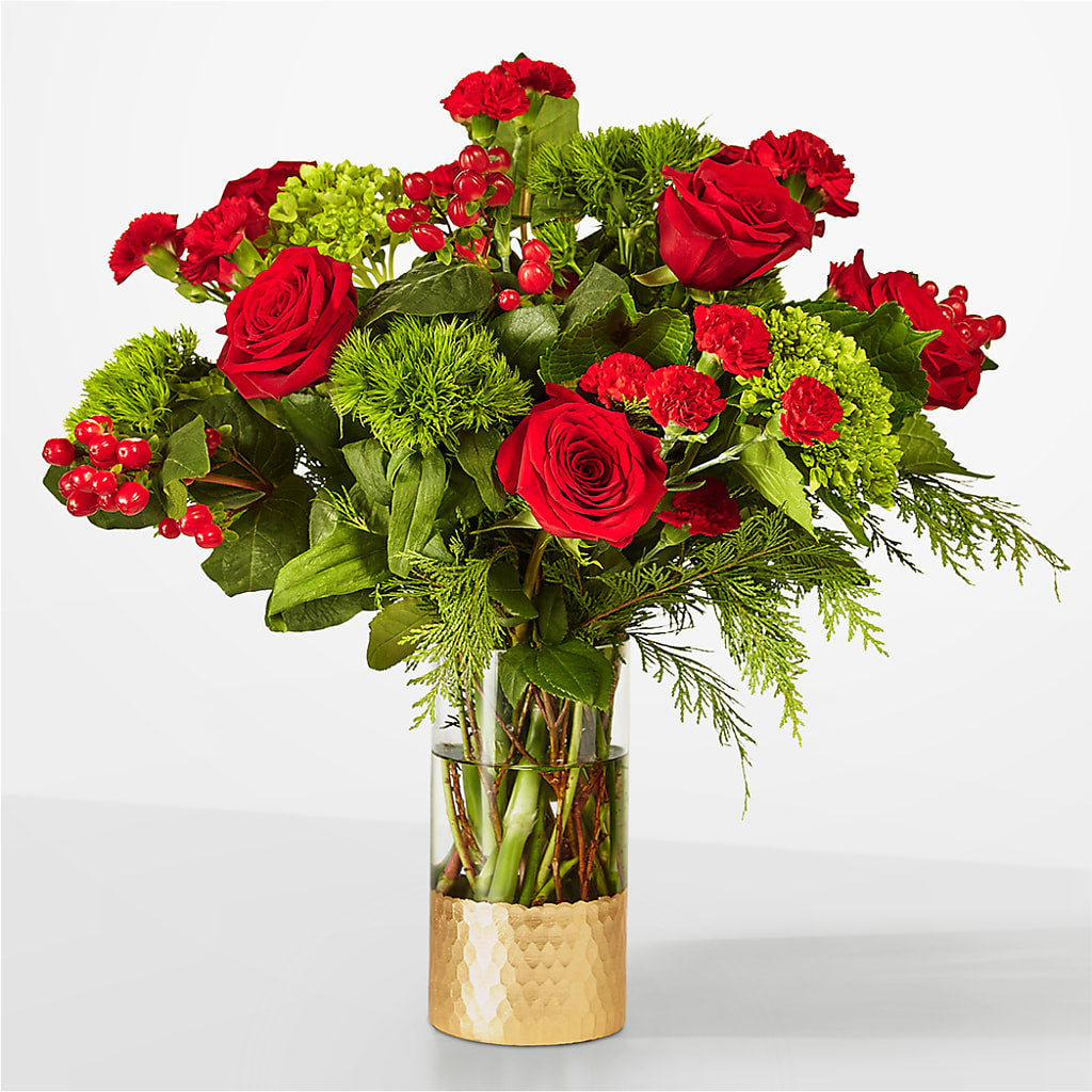 Plaid Throw Bouquet – Family Fare Supermarkets #3785, Omaha NE