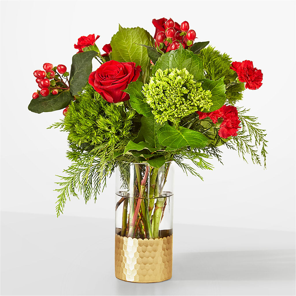 Plaid Throw Bouquet – Family Fare Supermarkets #3785, Omaha NE