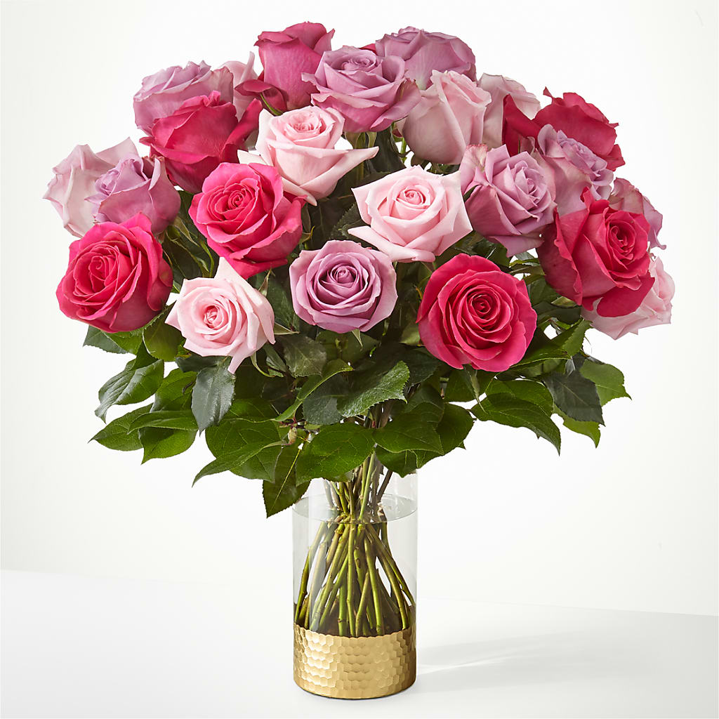 Pure Beauty Mixed Roses – Family Fare Supermarkets #3785, Omaha NE
