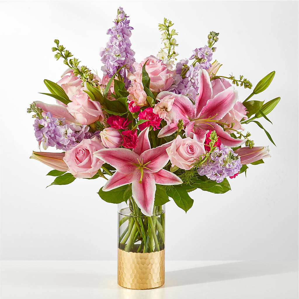 Mauvelous Bouquet – Family Fare Supermarkets #3785, Omaha NE