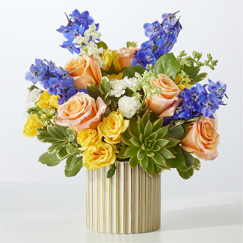 Cobalt Reverie Bouquet – Family Fare Supermarkets #3785, Omaha NE