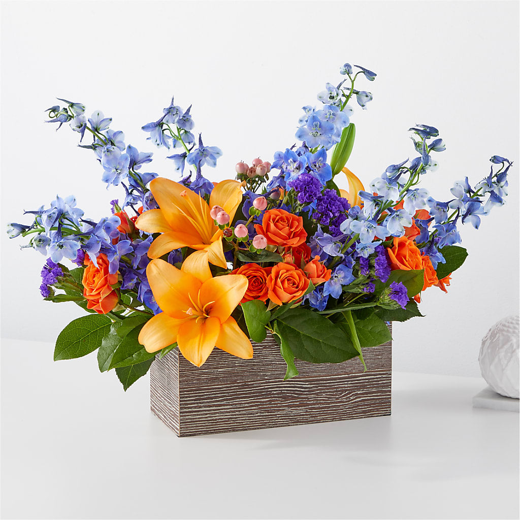 Radiant Citrus Box Bouquet – Family Fare Supermarkets #3785, Omaha NE