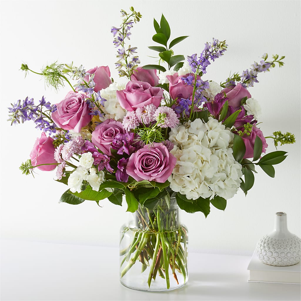 Violet Caress Bouquet – Family Fare Supermarkets #3785, Omaha NE