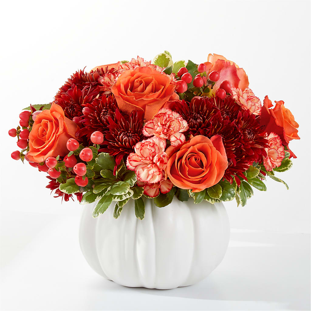 Autumn Air Pumpkin Bouquet – Family Fare Supermarkets #3785, Omaha NE
