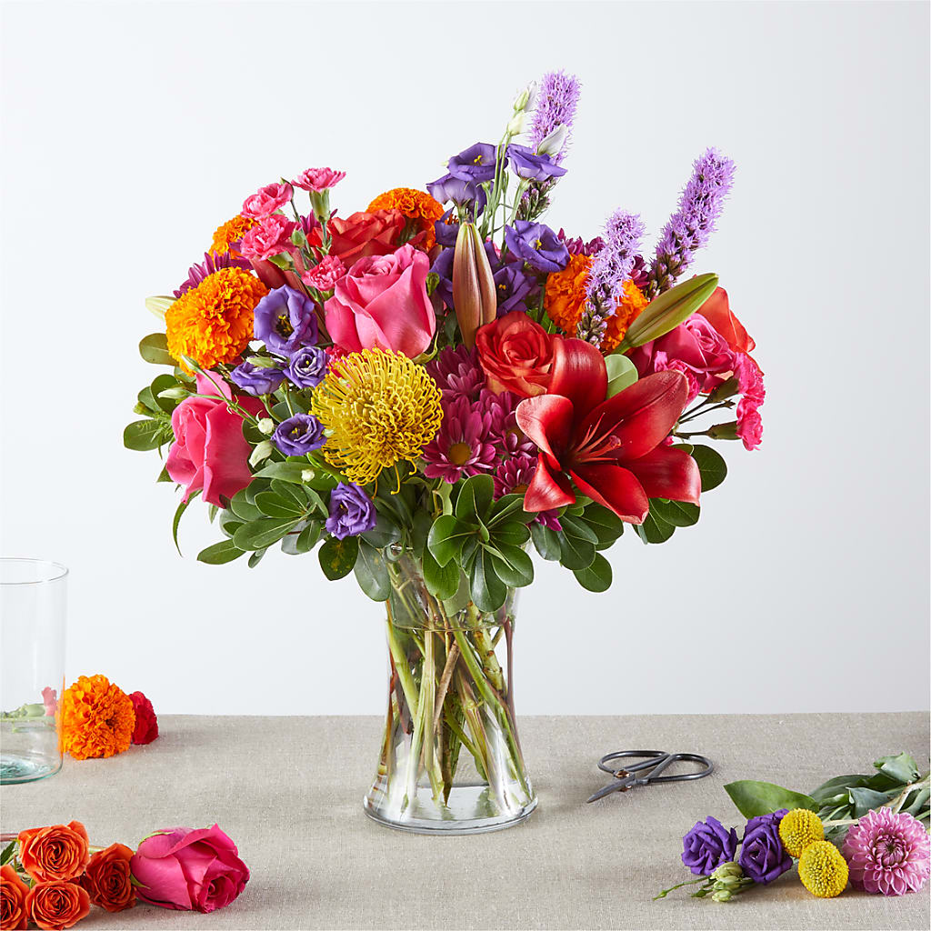 Feast of Color – A Florist Original – Family Fare Supermarkets #3785, Omaha NE