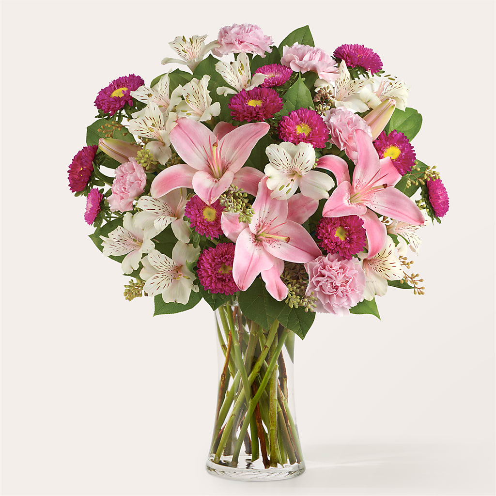 Feeling Fuchsia Bouquet – Family Fare Supermarkets #3785, Omaha NE