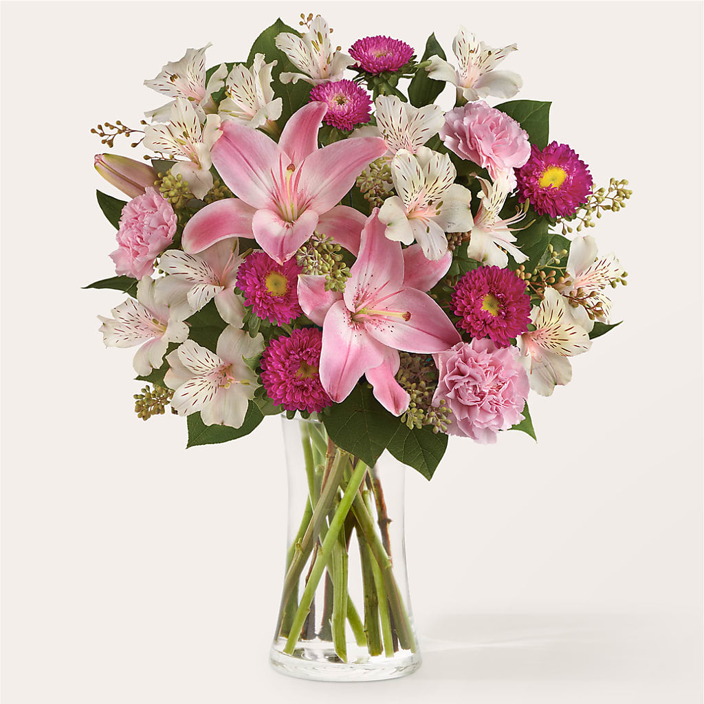 Feeling Fuchsia Bouquet – Family Fare Supermarkets #3785, Omaha NE
