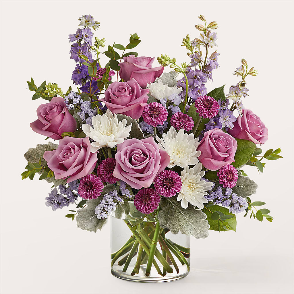 Violet Frost Bouquet – Family Fare Supermarkets #3785, Omaha NE