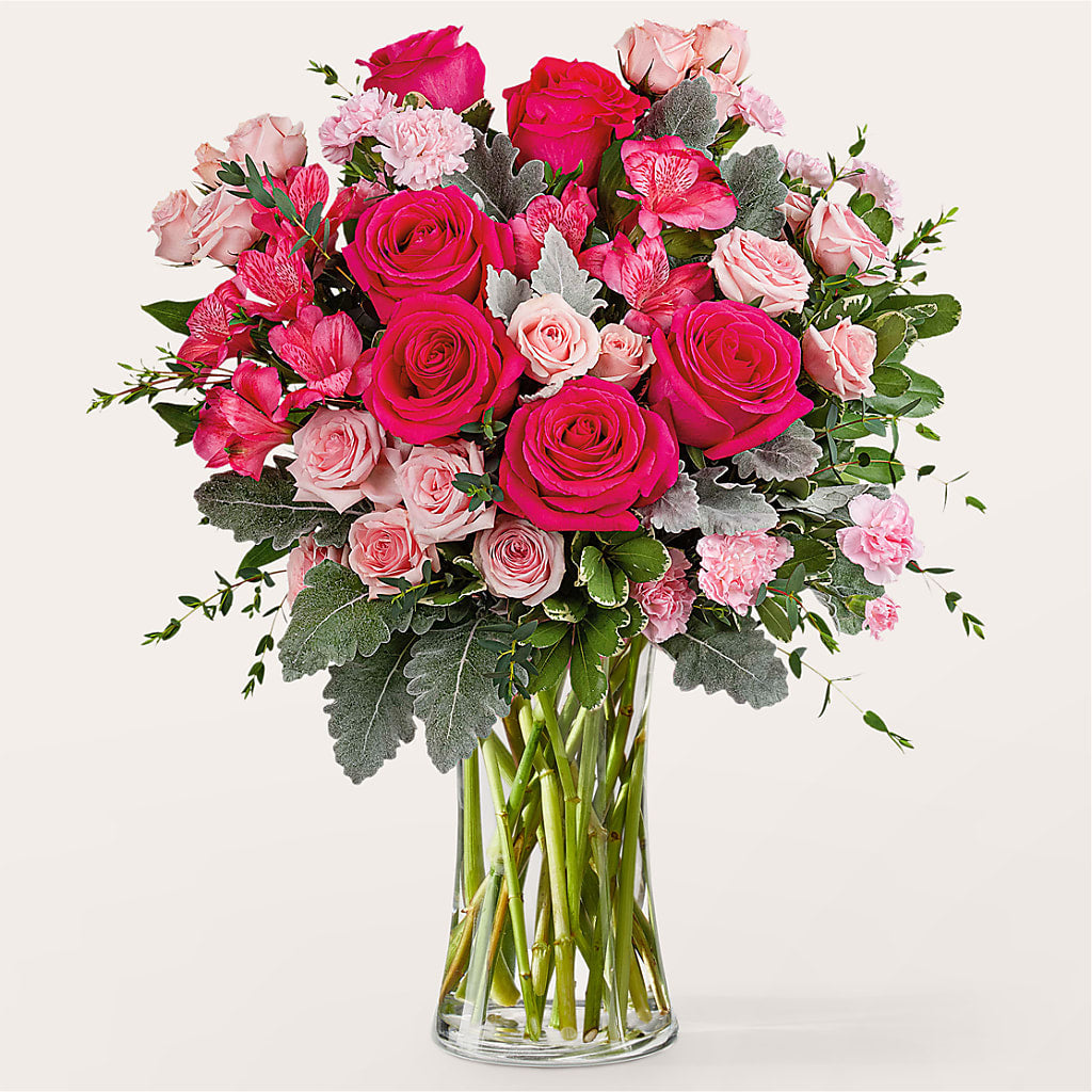 Tickled Pink Bouquet – Family Fare Supermarkets #3785, Omaha NE