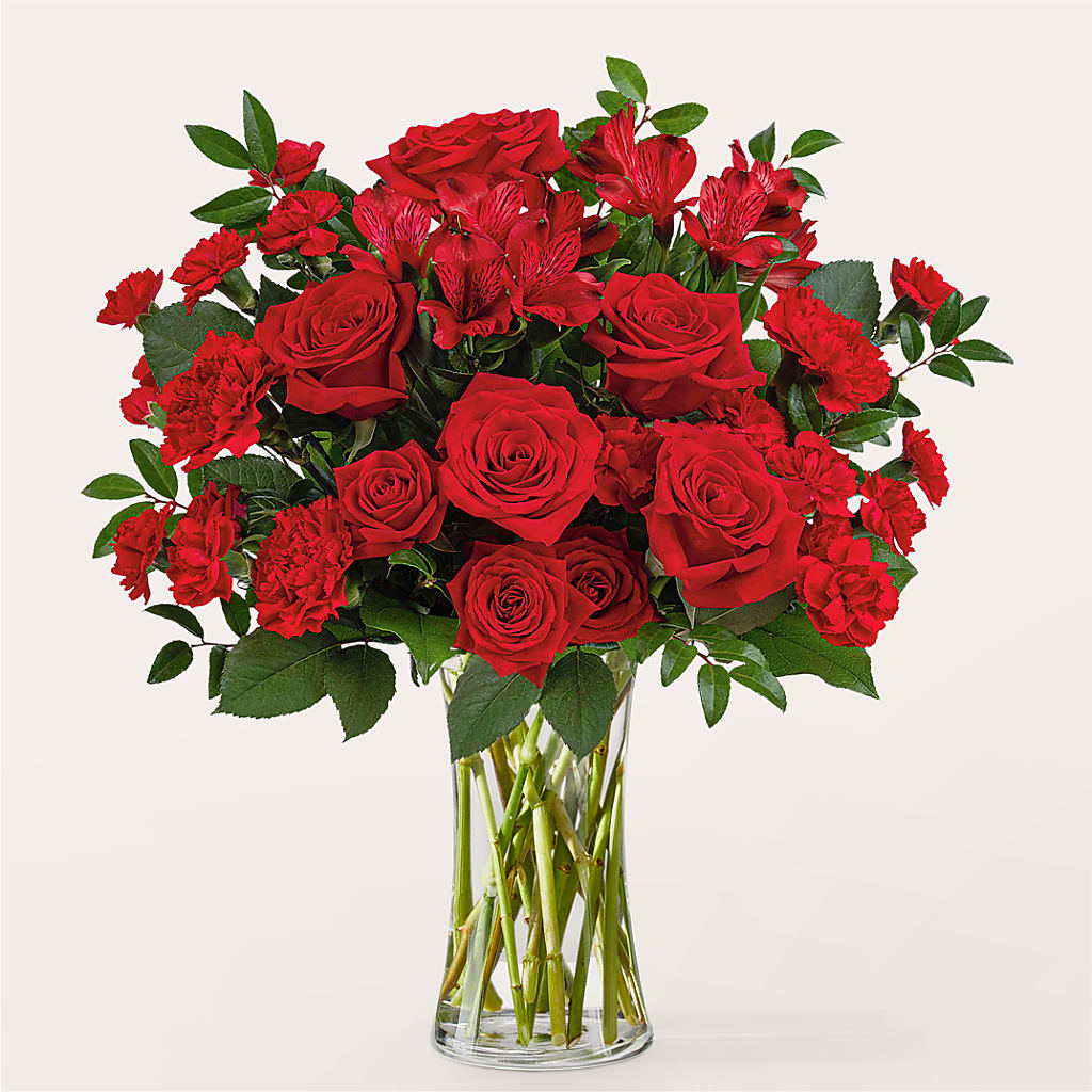 Brilliant Ruby Bouquet – Family Fare Supermarkets #3785, Omaha NE