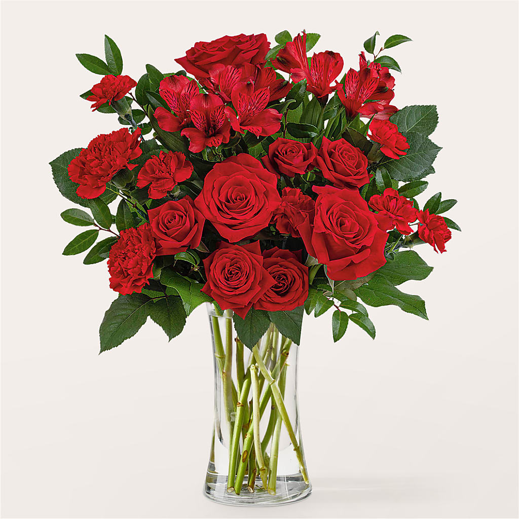 Brilliant Ruby Bouquet – Family Fare Supermarkets #3785, Omaha NE