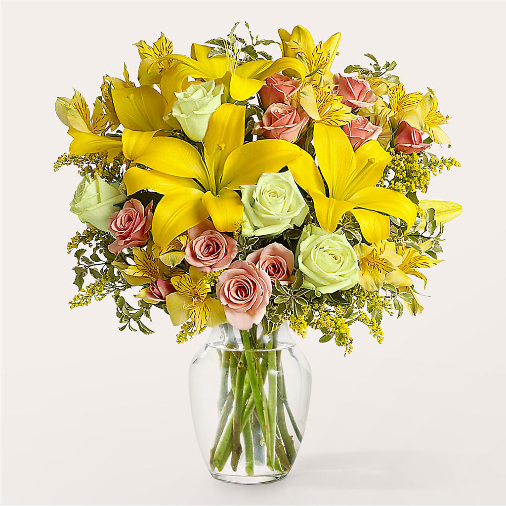 Sunburst Bouquet – Family Fare Supermarkets #3785, Omaha NE