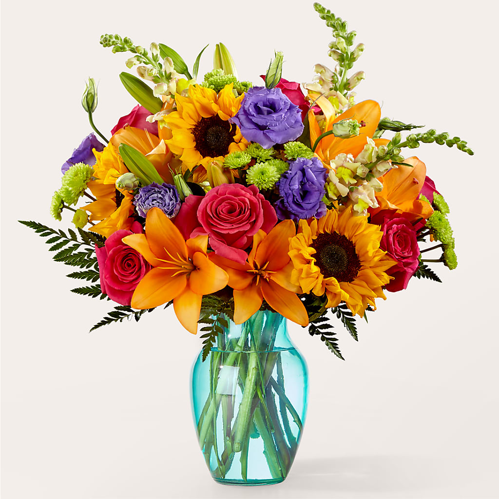 Double Rainbow Bouquet – Family Fare Supermarkets #3785, Omaha NE