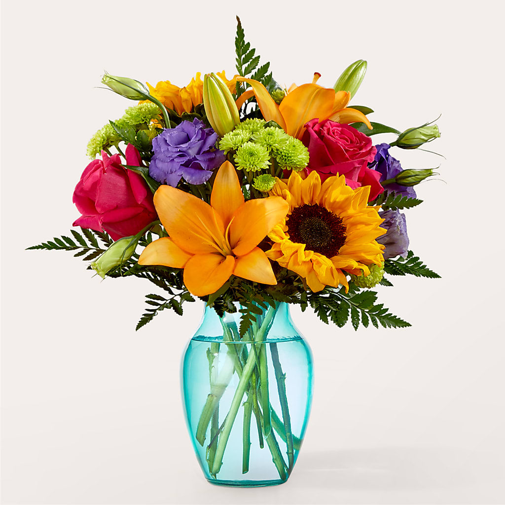 Double Rainbow Bouquet – Family Fare Supermarkets #3785, Omaha NE