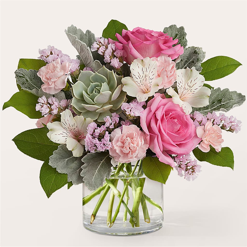 Dusty Rose Bouquet – Family Fare Supermarkets #3785, Omaha NE
