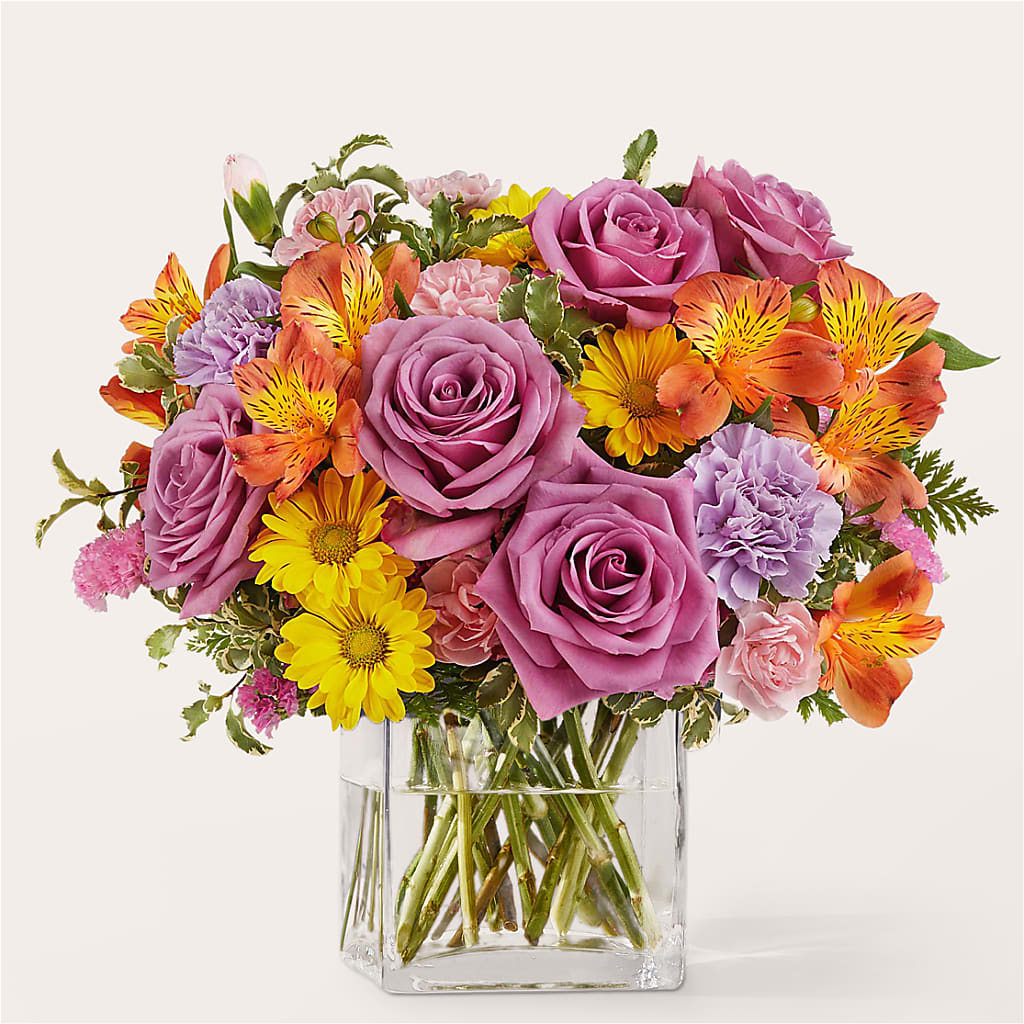 Shades of Happiness Bouquet – Family Fare Supermarkets #3785, Omaha NE