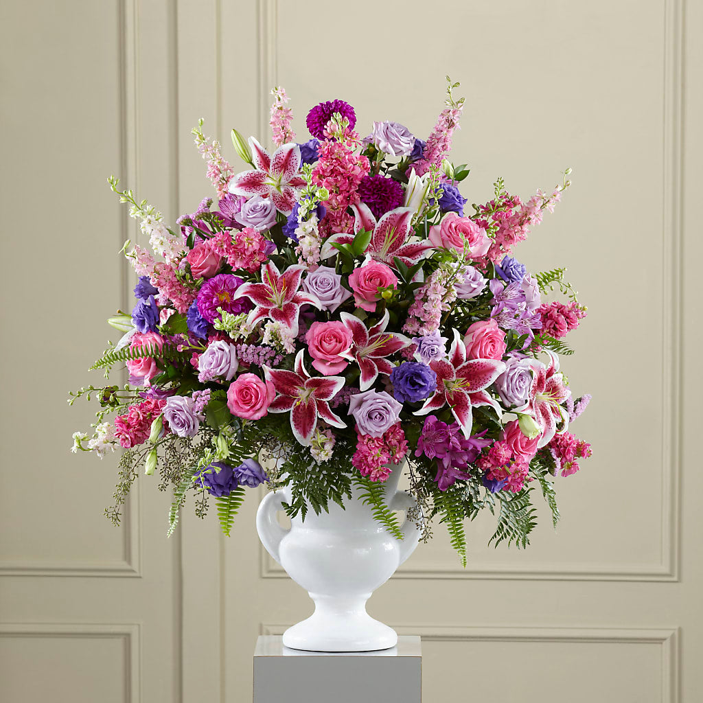 Peaceful Tribute Arrangement – Family Fare Supermarkets #3785, Omaha NE