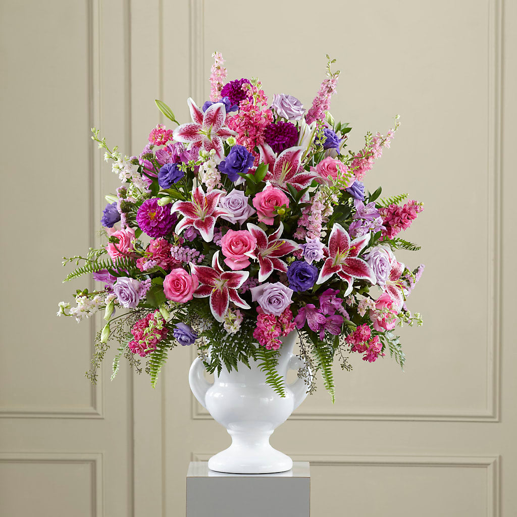 Peaceful Tribute Arrangement – Family Fare Supermarkets #3785, Omaha NE