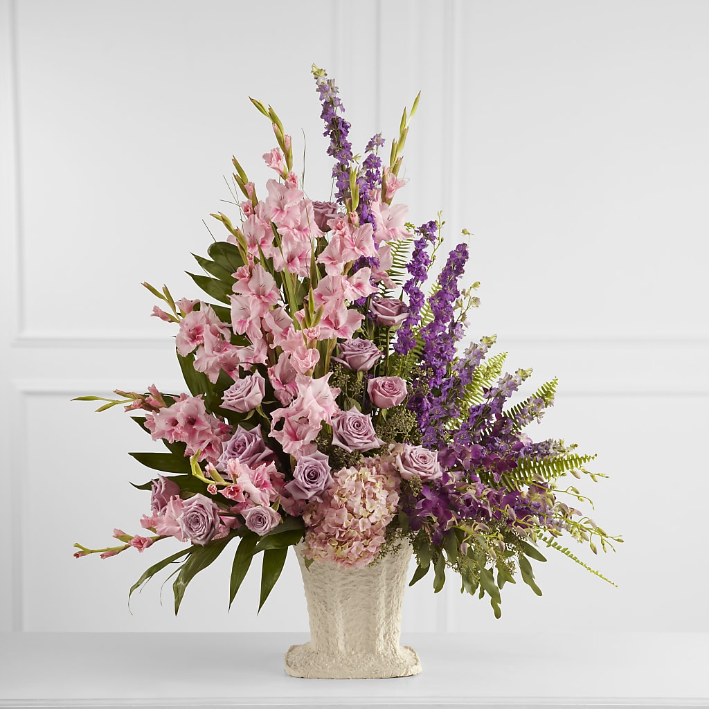 Flowing Garden Arrangement – Family Fare Supermarkets #3785, Omaha NE