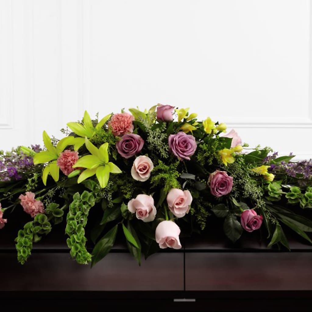Forever Beloved Casket Spray – Family Fare Supermarkets #3785, Omaha NE