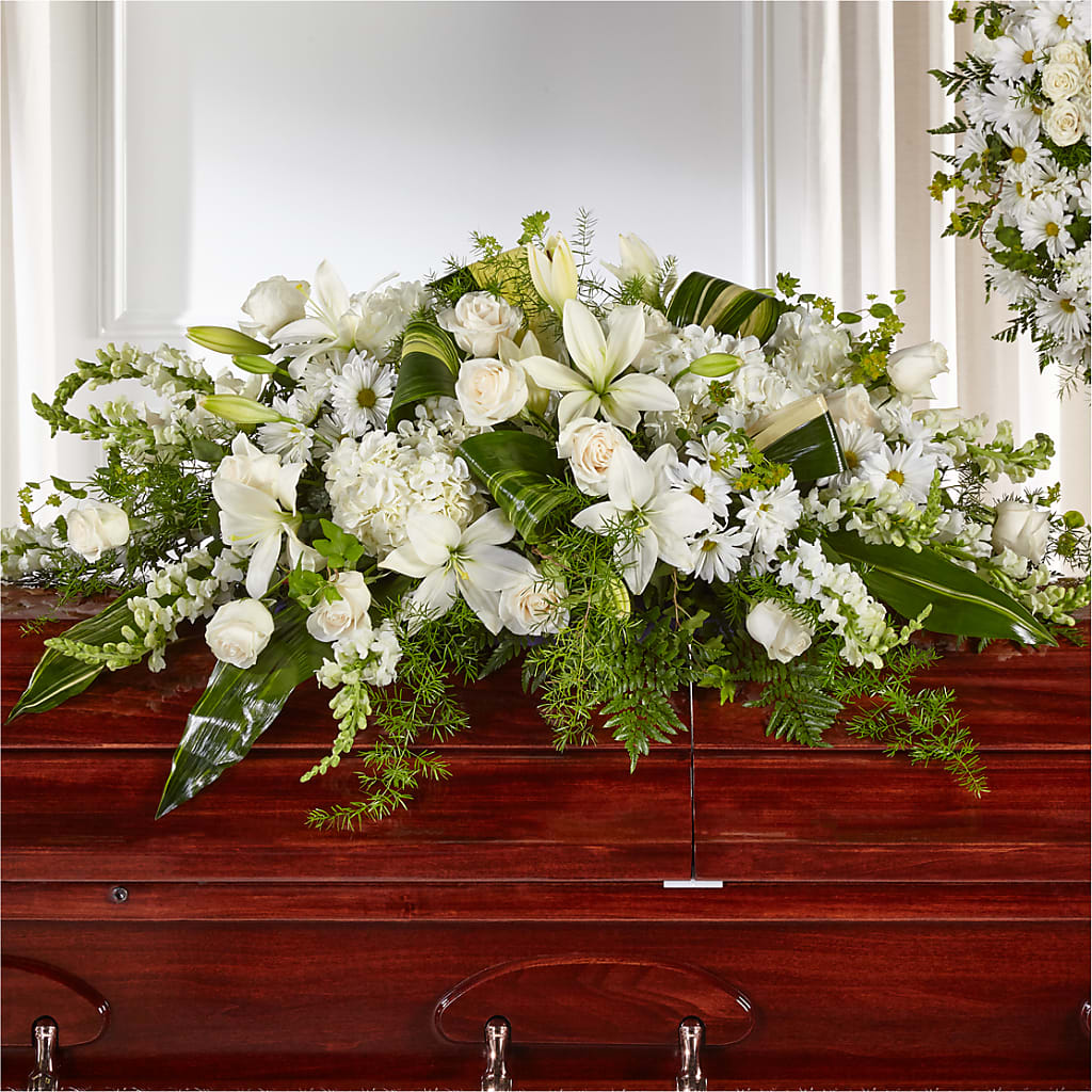 Abundance Casket Spray – Family Fare Supermarkets #3785, Omaha NE