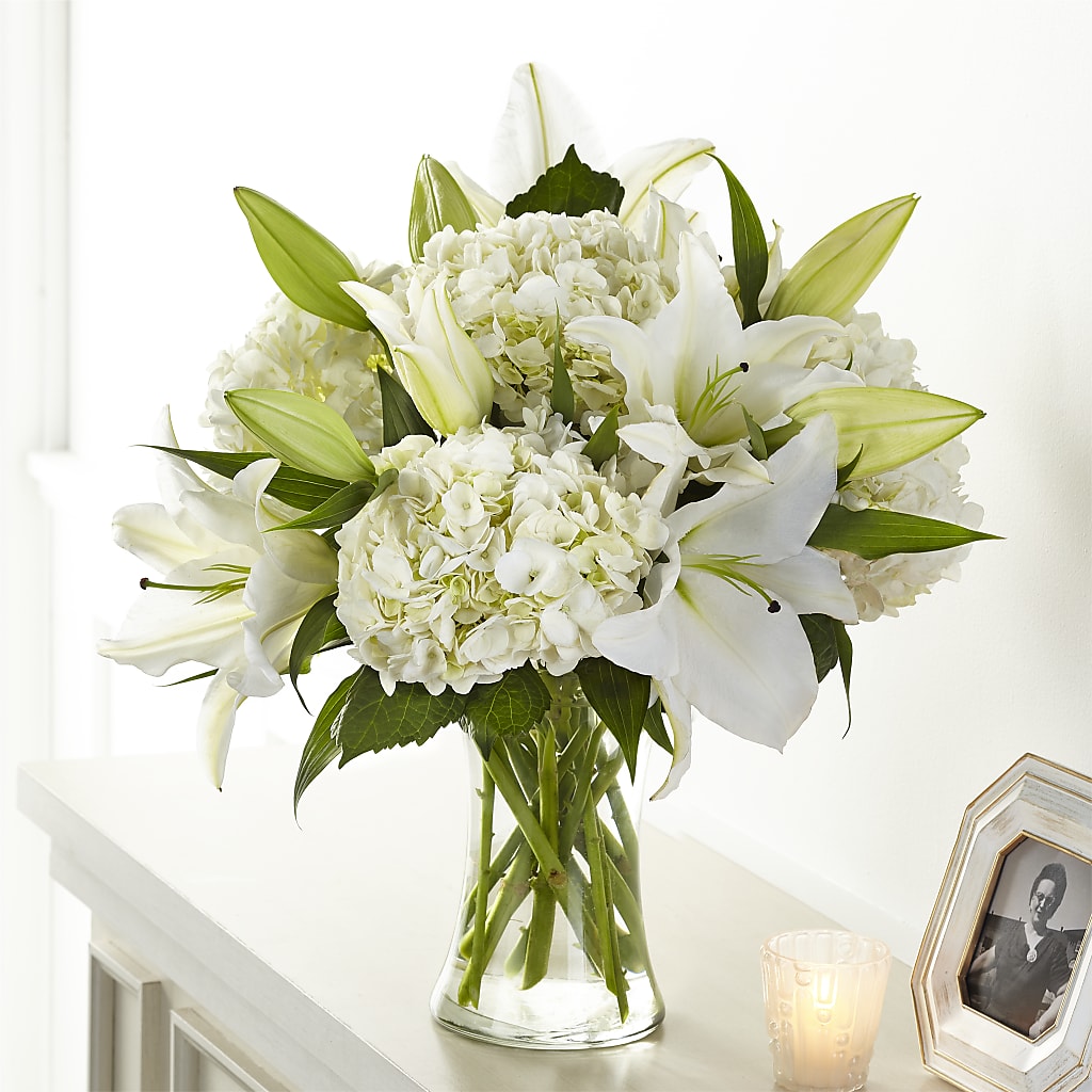 Compassionate Lily Bouquet – Family Fare Supermarkets #3785, Omaha NE
