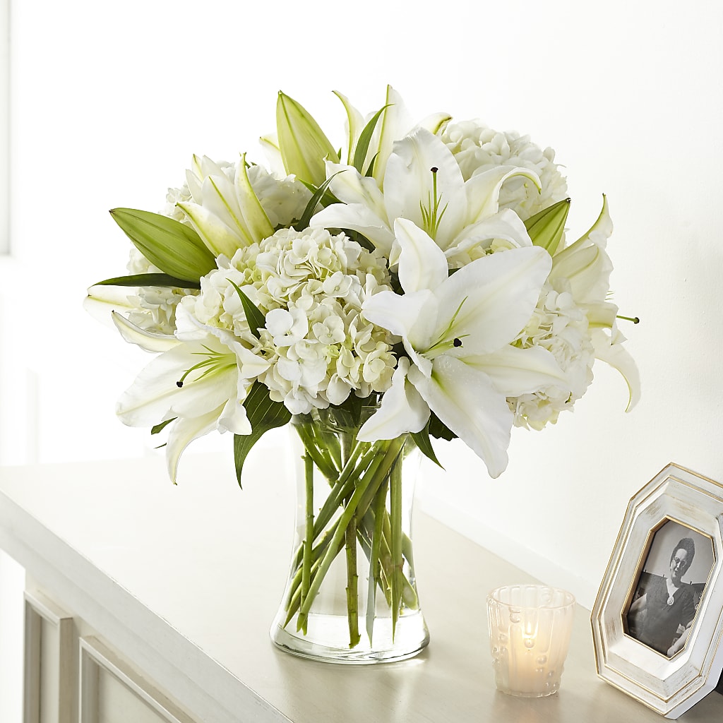 Compassionate Lily Bouquet – Family Fare Supermarkets #3785, Omaha NE