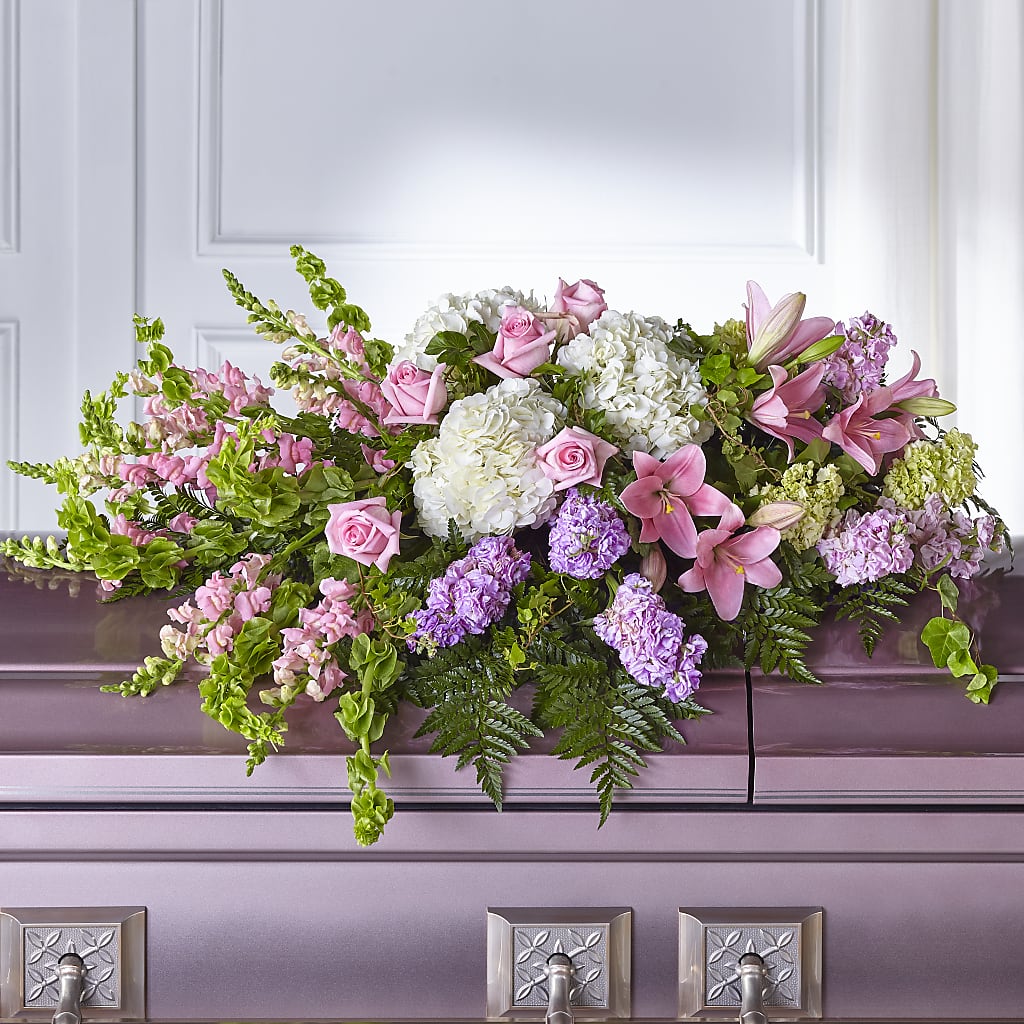 Life's Gratitude Casket Spray – Family Fare Supermarkets #3785, Omaha NE