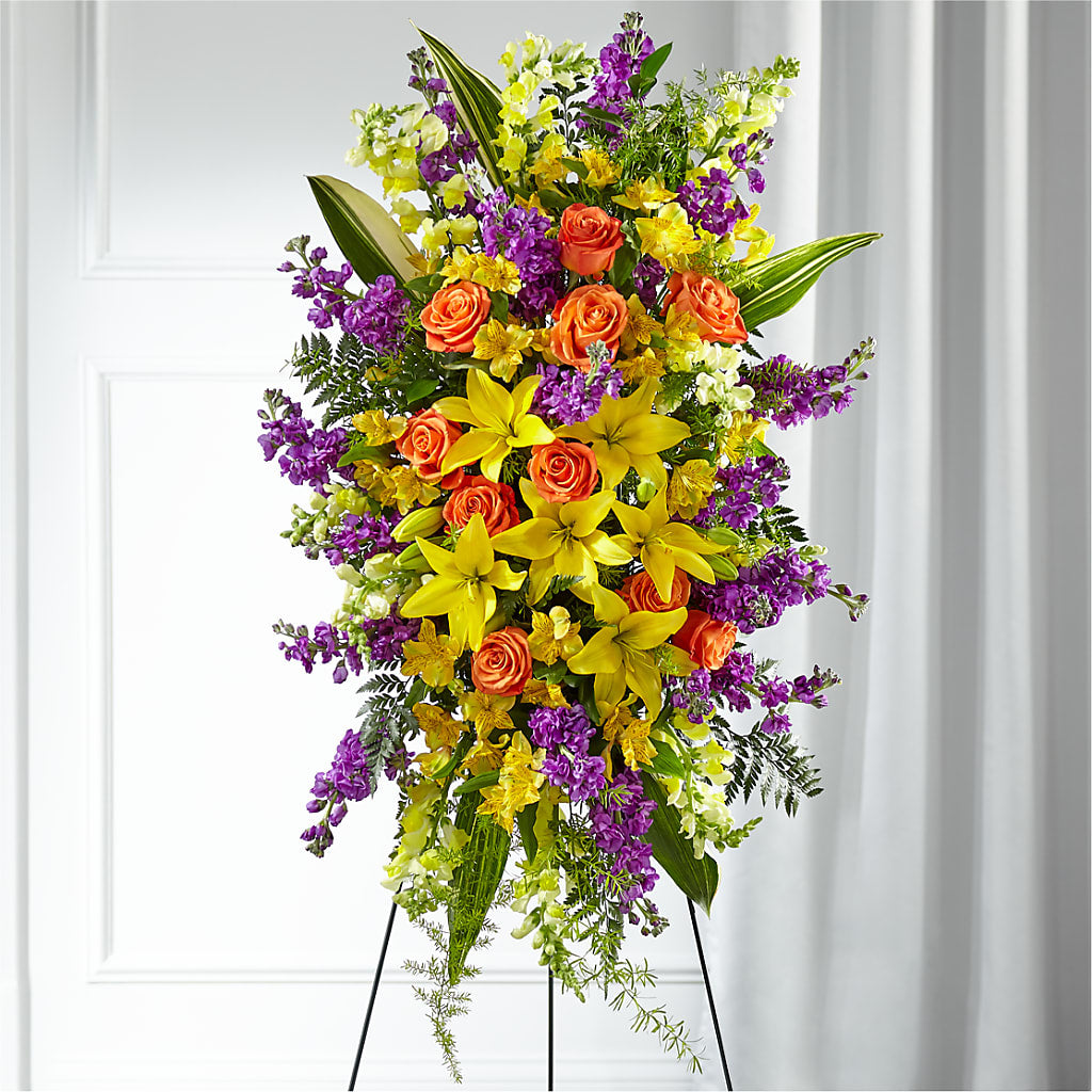 Thoughtful Prayers Standing Spray – Family Fare Supermarkets #3785, Omaha NE