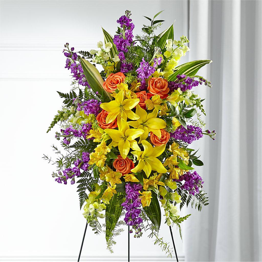 Thoughtful Prayers Standing Spray – Family Fare Supermarkets #3785, Omaha NE