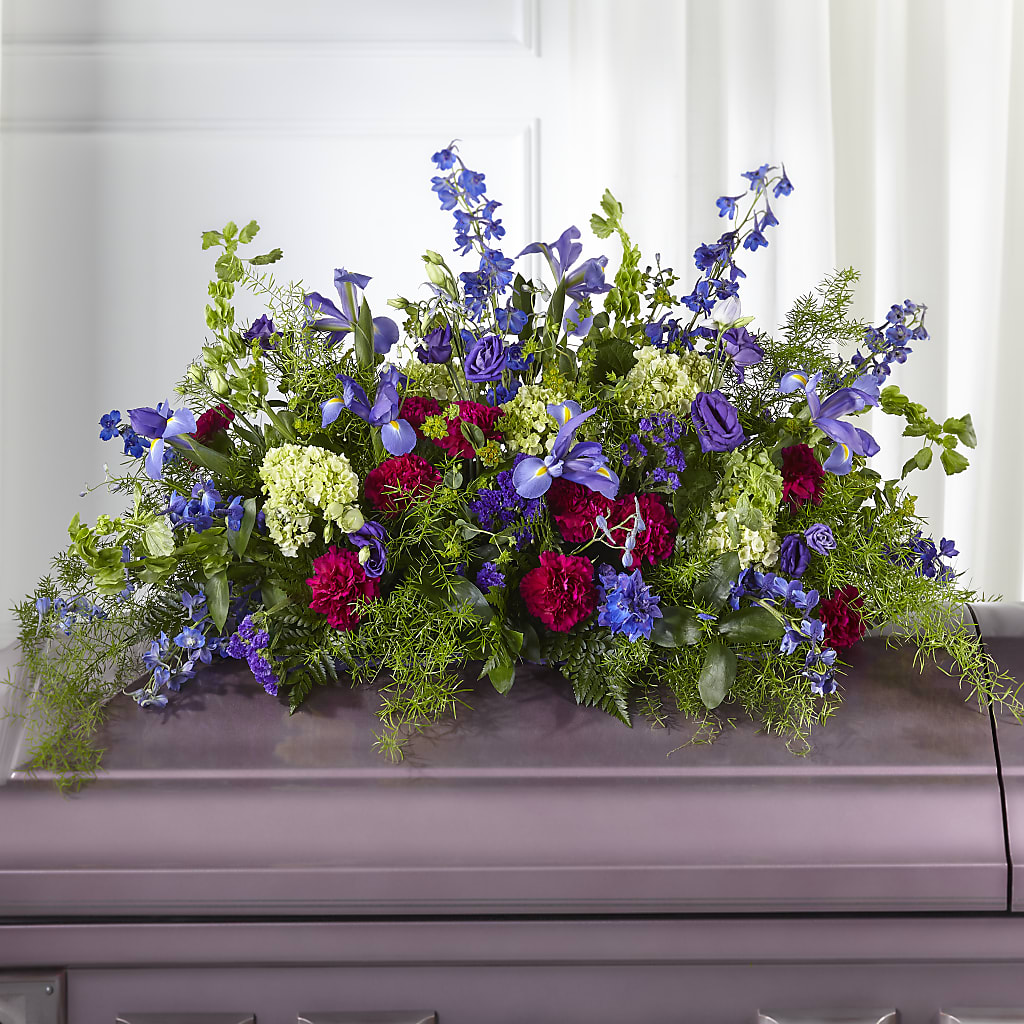 Always Treasured Casket Spray – Family Fare Supermarkets #3785, Omaha NE