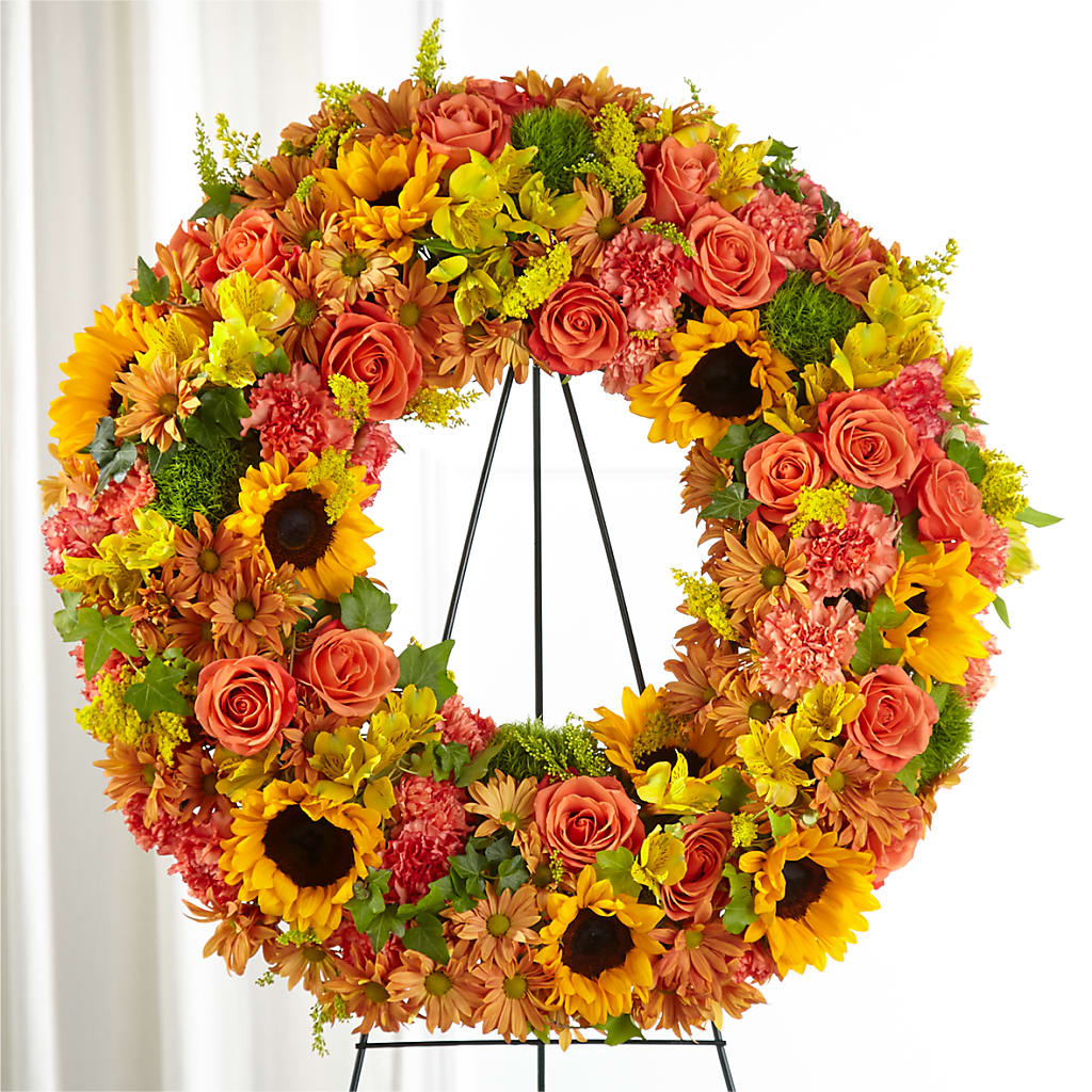 Autumnal Memories Wreath (Standard) – Family Fare Supermarkets #3785, Omaha NE