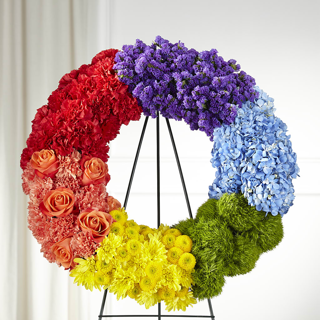 Circle of Love Wreath – Family Fare Supermarkets #3785, Omaha NE
