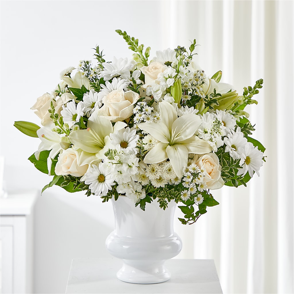 Uplifting Urn Arrangement – Family Fare Supermarkets #3785, Omaha NE