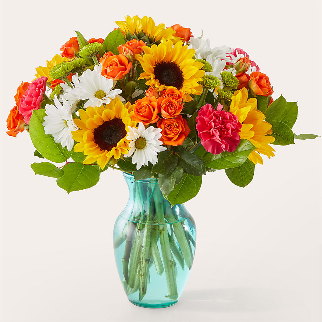 Sun-drenched Blooms Bouquet – Family Fare Supermarkets #3785, Omaha NE