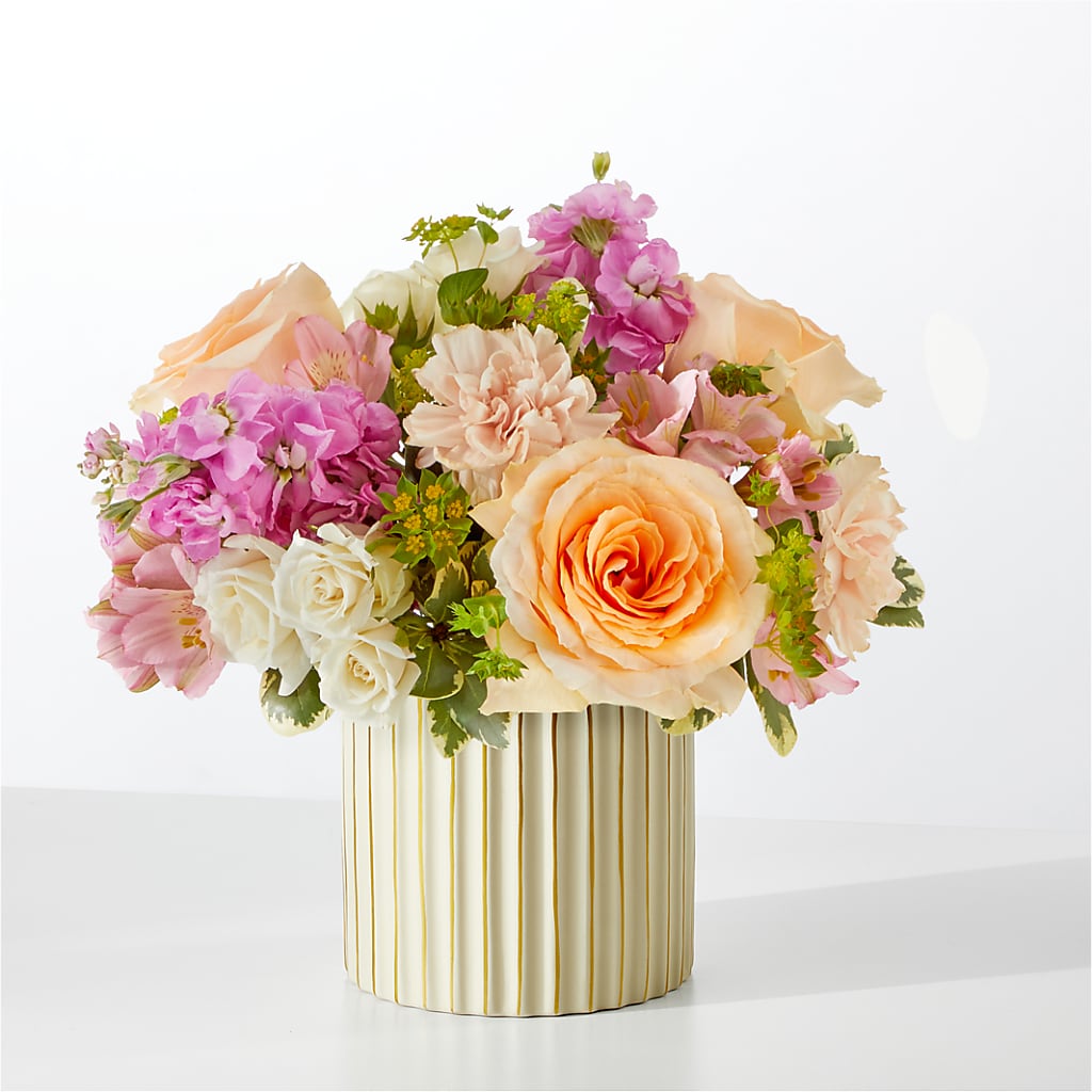 Paradise Bouquet with Ivory Vase – Family Fare Supermarkets #3785, Omaha NE
