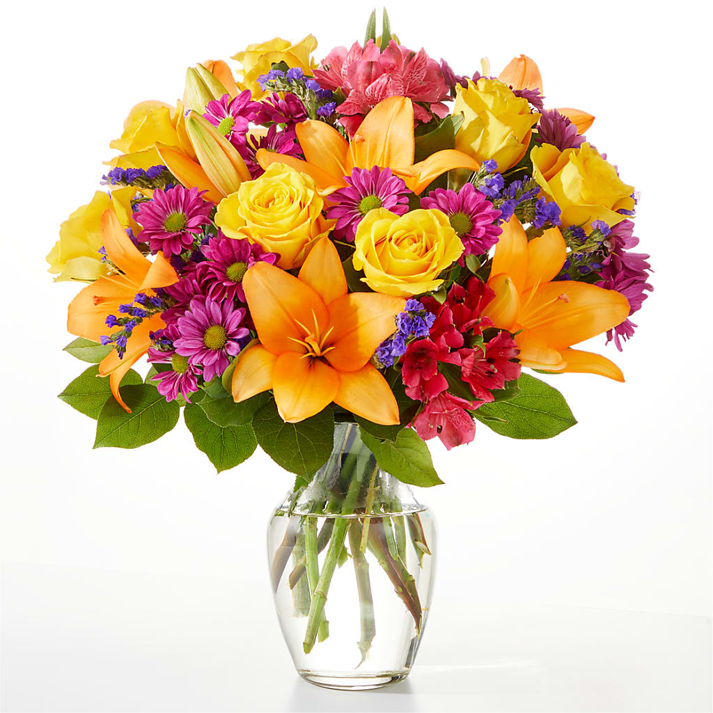 Colorful Visions Bouquet – Family Fare Supermarkets #3785, Omaha NE
