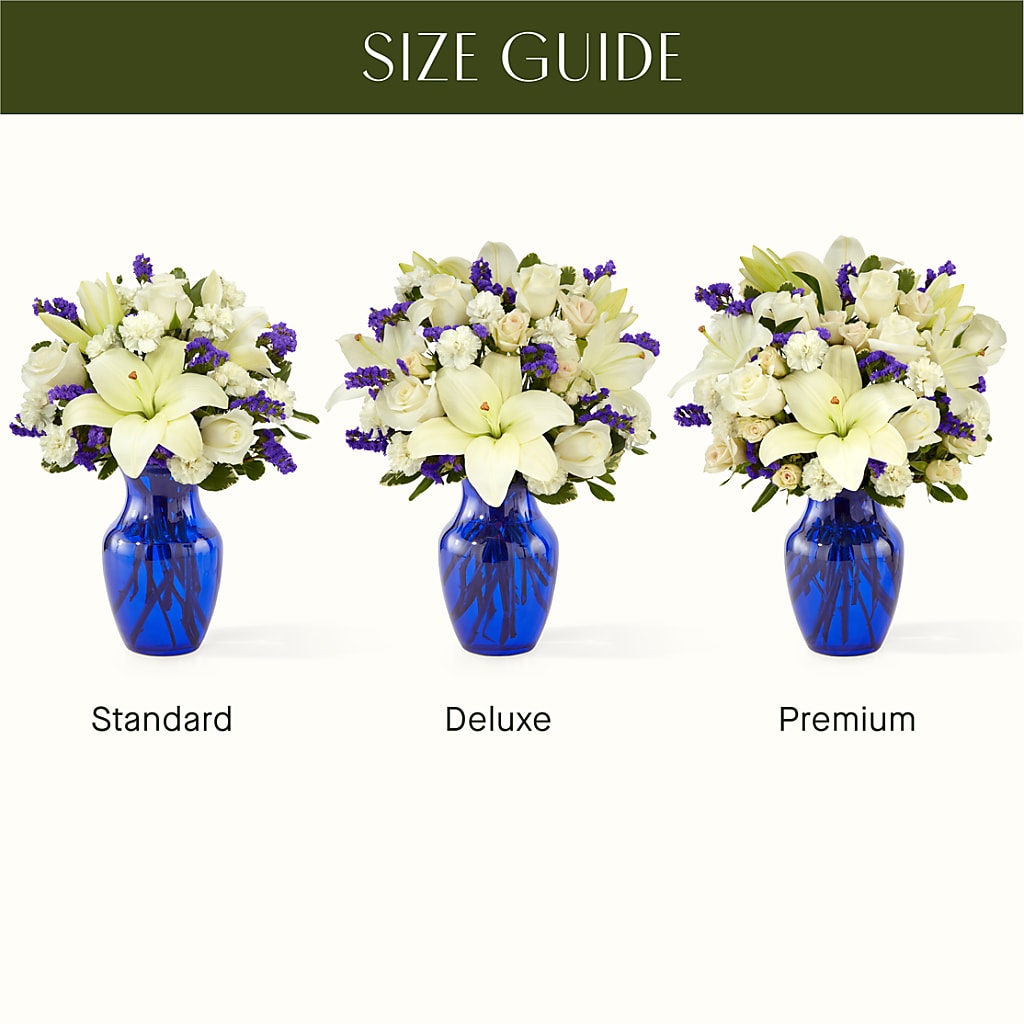 Sapphire Rush Bouquet – Family Fare Supermarkets #3785, Omaha NE