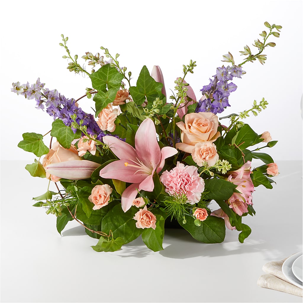 Blossom Time Centerpiece – Family Fare Supermarkets #3785, Omaha NE