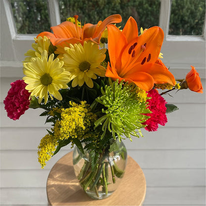 Bold & Bright – A Florist Original –  Family Fare Supermarkets #3785, Omaha NE