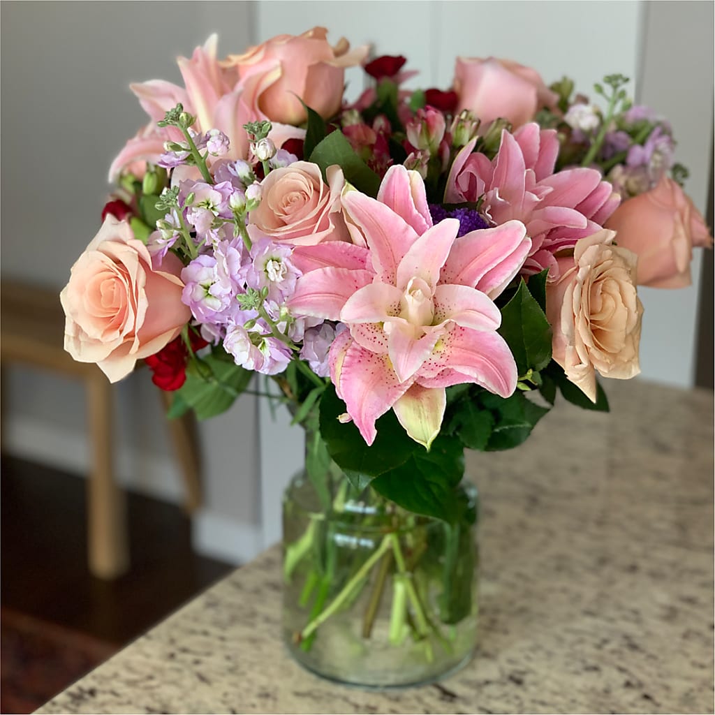 Romantique Bouquet –  Family Fare Supermarkets #3785, Omaha NE