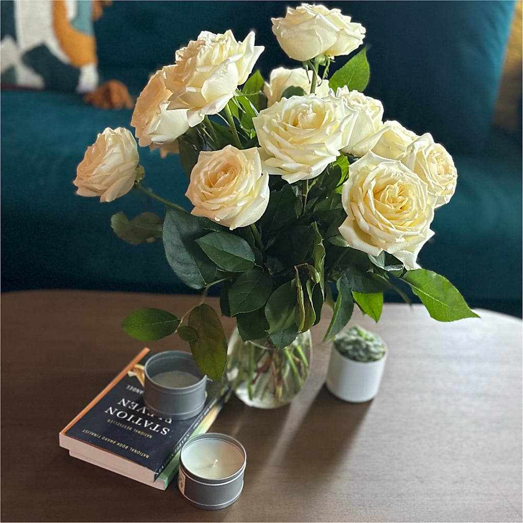 Long Stem Yellow Rose Bouquet –  Family Fare Supermarkets #3785, Omaha NE