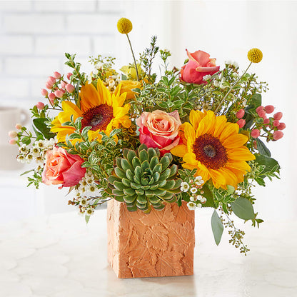 Sunflower Season Bouquet –  Family Fare Supermarkets #3785, Omaha NE