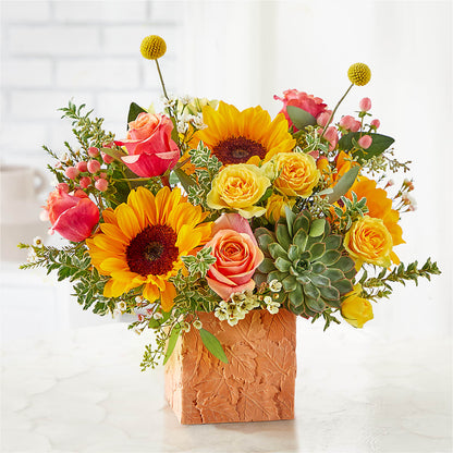 Sunflower Season Bouquet –  Family Fare Supermarkets #3785, Omaha NE