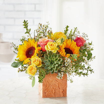 Sunflower Season Bouquet –  Family Fare Supermarkets #3785, Omaha NE