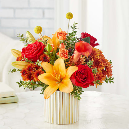 Scarlet Skies Bouquet –  Family Fare Supermarkets #3785, Omaha NE
