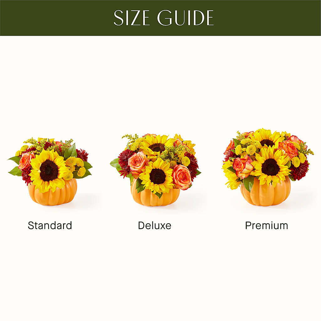 Golden Gourd Pumpkin Bouquet –  Family Fare Supermarkets #3785, Omaha NE