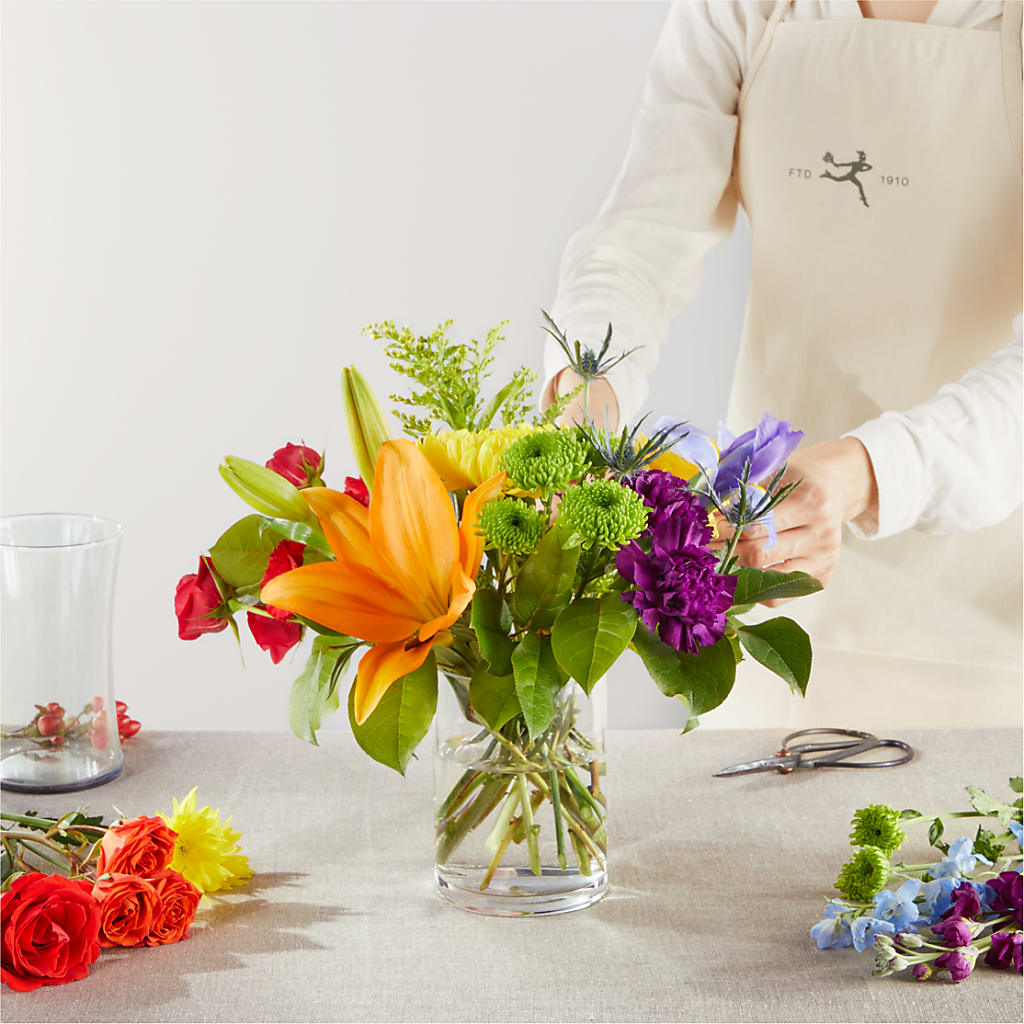 Summer Spectra - A Florist Original –  Family Fare Supermarkets #3785, Omaha NE